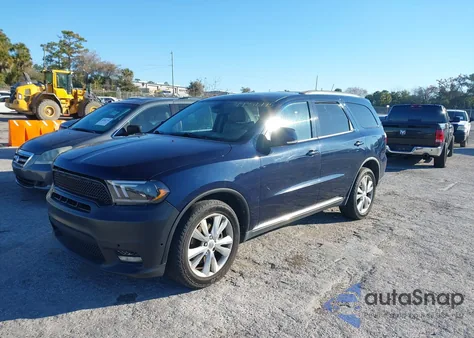 2012 Dodge Durango Crew from USA, damaged, VIN 1C4SDJDT0CC163600